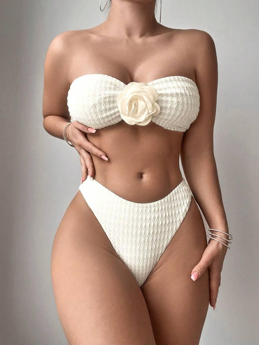 SHEIN DWUCZĘŚCIOWY STRÓJ KĄPIELOWY S09__S