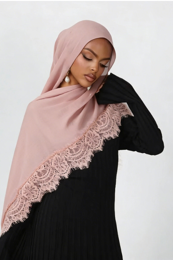 SHEIN CHUSTA HIDŻAB KORONKA S07