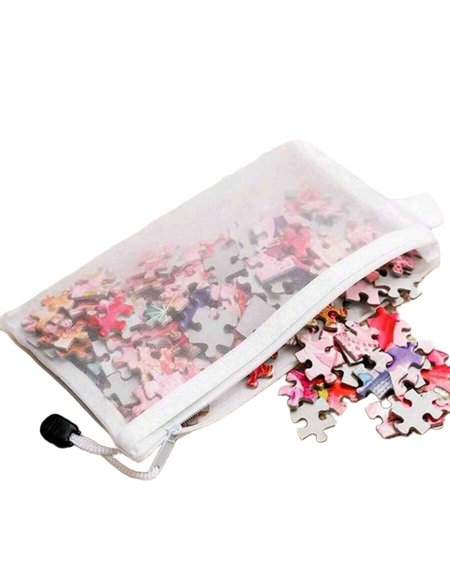 SHEIN BIAŁA TOREBKA DO PRZECHOWYWANIA S07__24X17,5CM