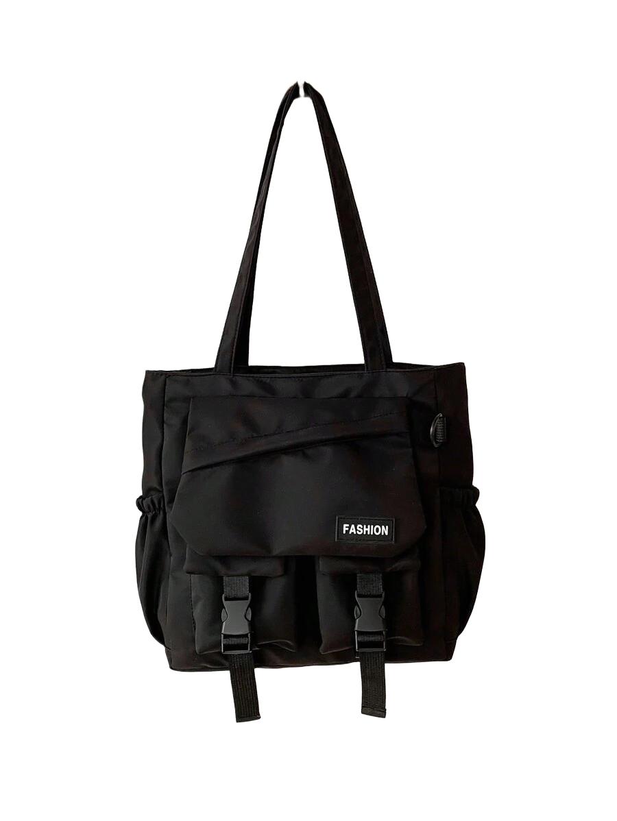 SHEIN CZARNA TORBA NA RAMIĘ S07__29X11X31