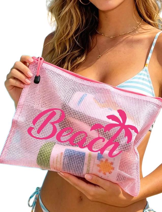 SHEIN RÓŻOWA PODRÓŻNA KOSMETYCZKA S07__31X23CM