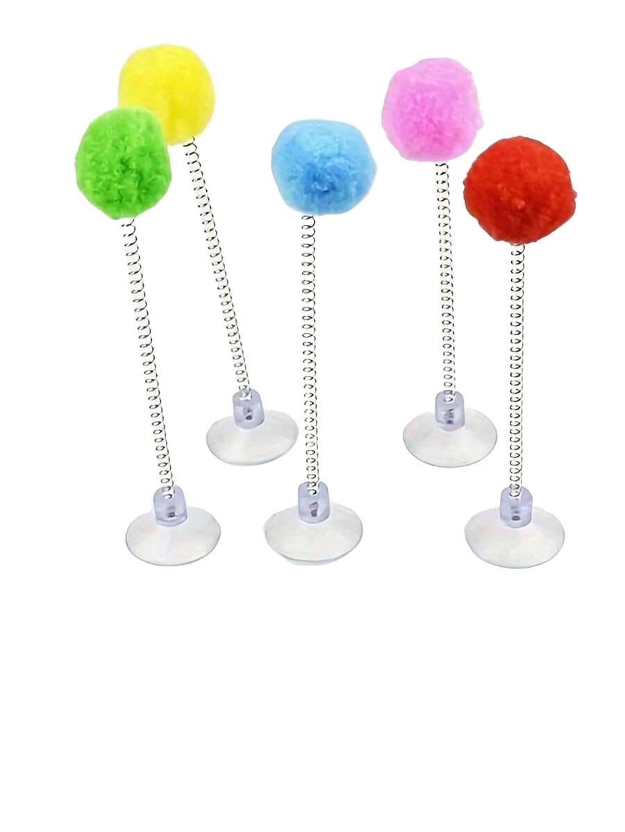 SHEIN INTERAKTYWNYA ZABAWEK DLA KOTA PLUSZOWA PIŁKA S07__3-PACK