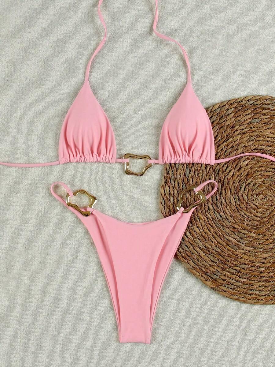 SHEIN DWUCZĘŚCIOWY STRÓJ KĄPIELOWY S09__S