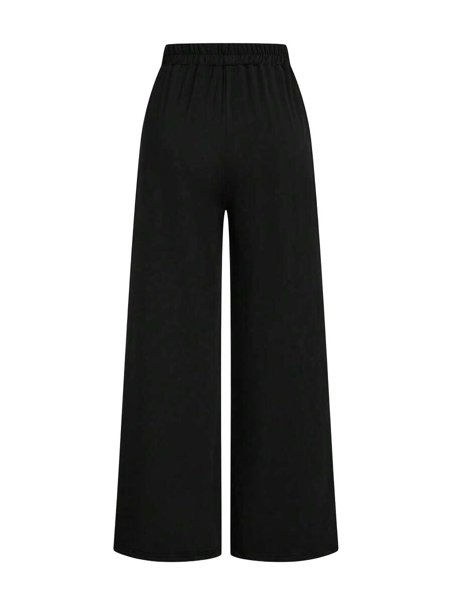 SHEIN CZARNE SPODNIE CASUAL S06__M