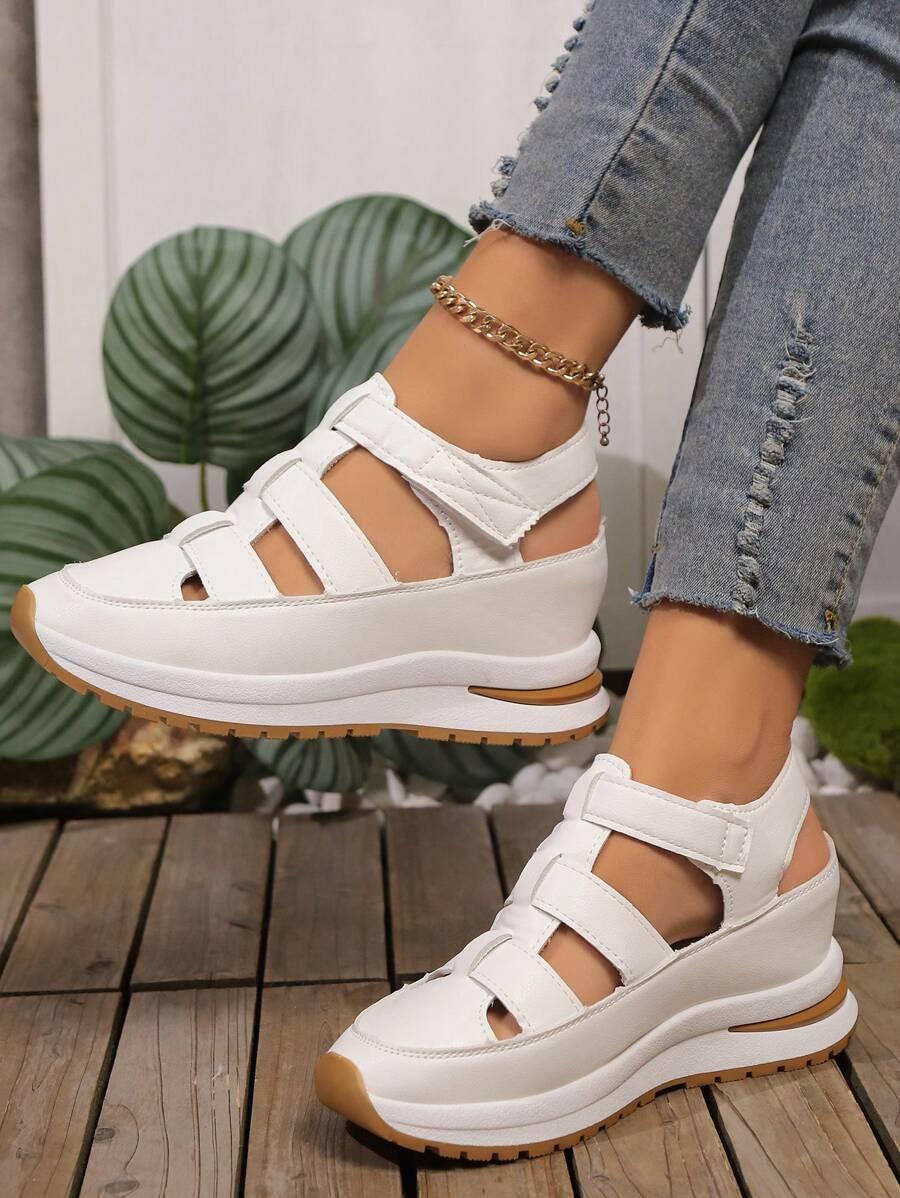 SHEIN BIAŁE SANDAŁY NA KOTURNIE S06__41