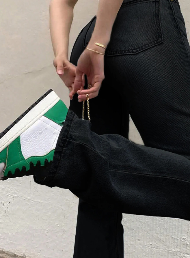 NVFELIX CZARNE PROSTE SPODNIE JEANS ZAMEK KIESZENIE PK01__XXL