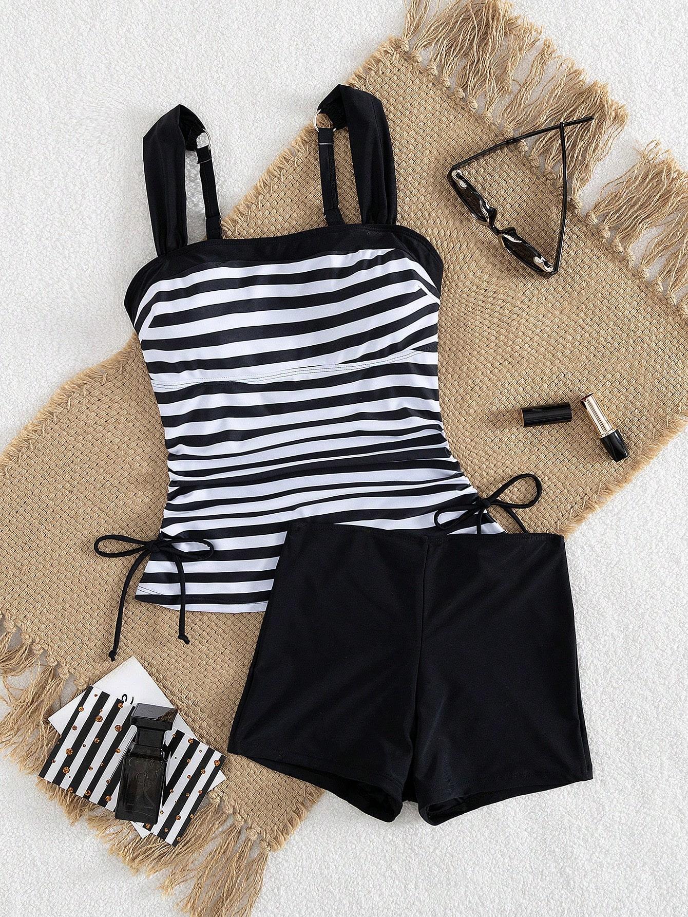 SHEIN DWUCZĘŚCIOWY STRÓJ KĄPIELOWY S09__M