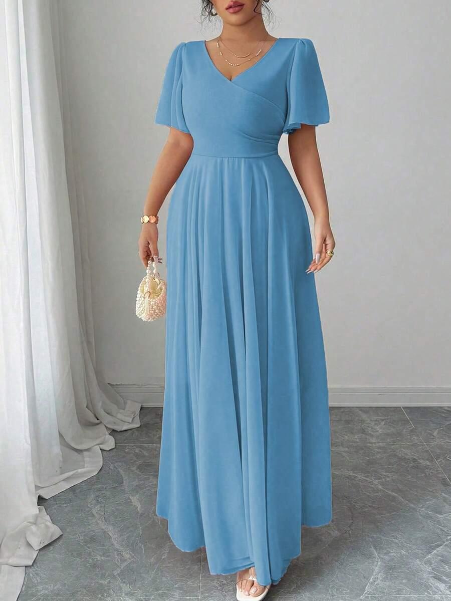 ELENZGA NIEBIESKA MAXI SUKIENKA S09__50