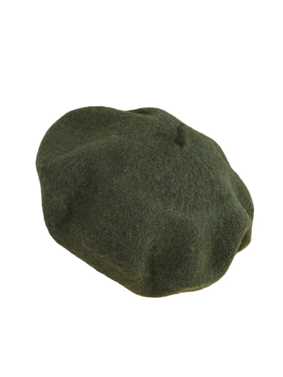 SHEIN ZIELONY KLASYCZNY BERET W01__58