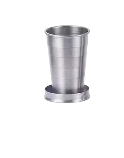 SHEIN METALOWY KUBEK PODRÓŻNY S07__5X7CM
