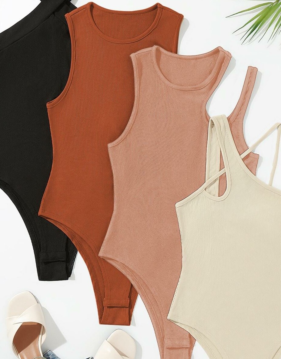 SHEIN BODY BEZ RĘKAWÓW 2-PACK S06__M