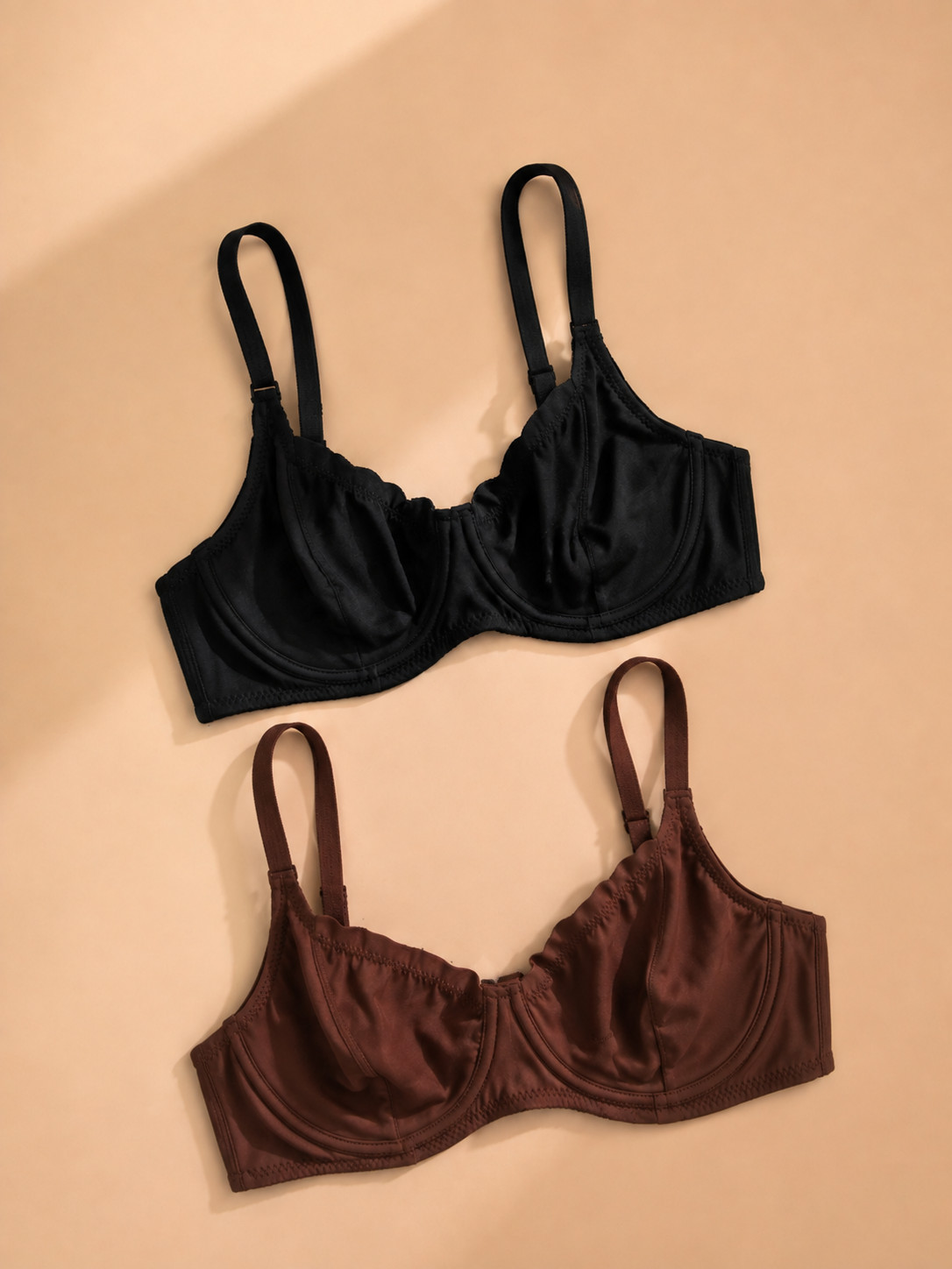 SHEIN GŁADKI BIUSTONOSZ 2-PACK S09__M