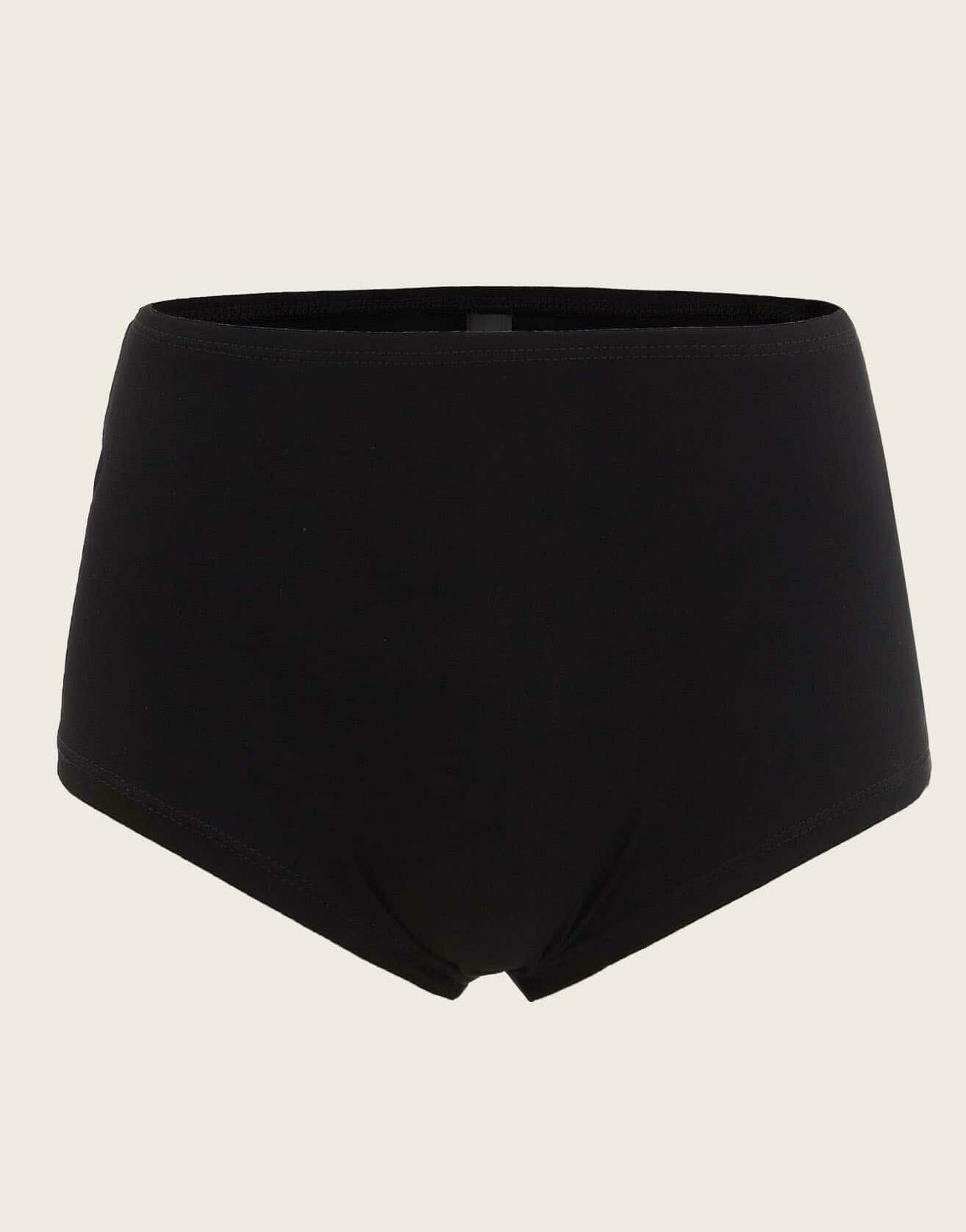 SHEIN CZARNE MAJTKI GUMKA S06__M