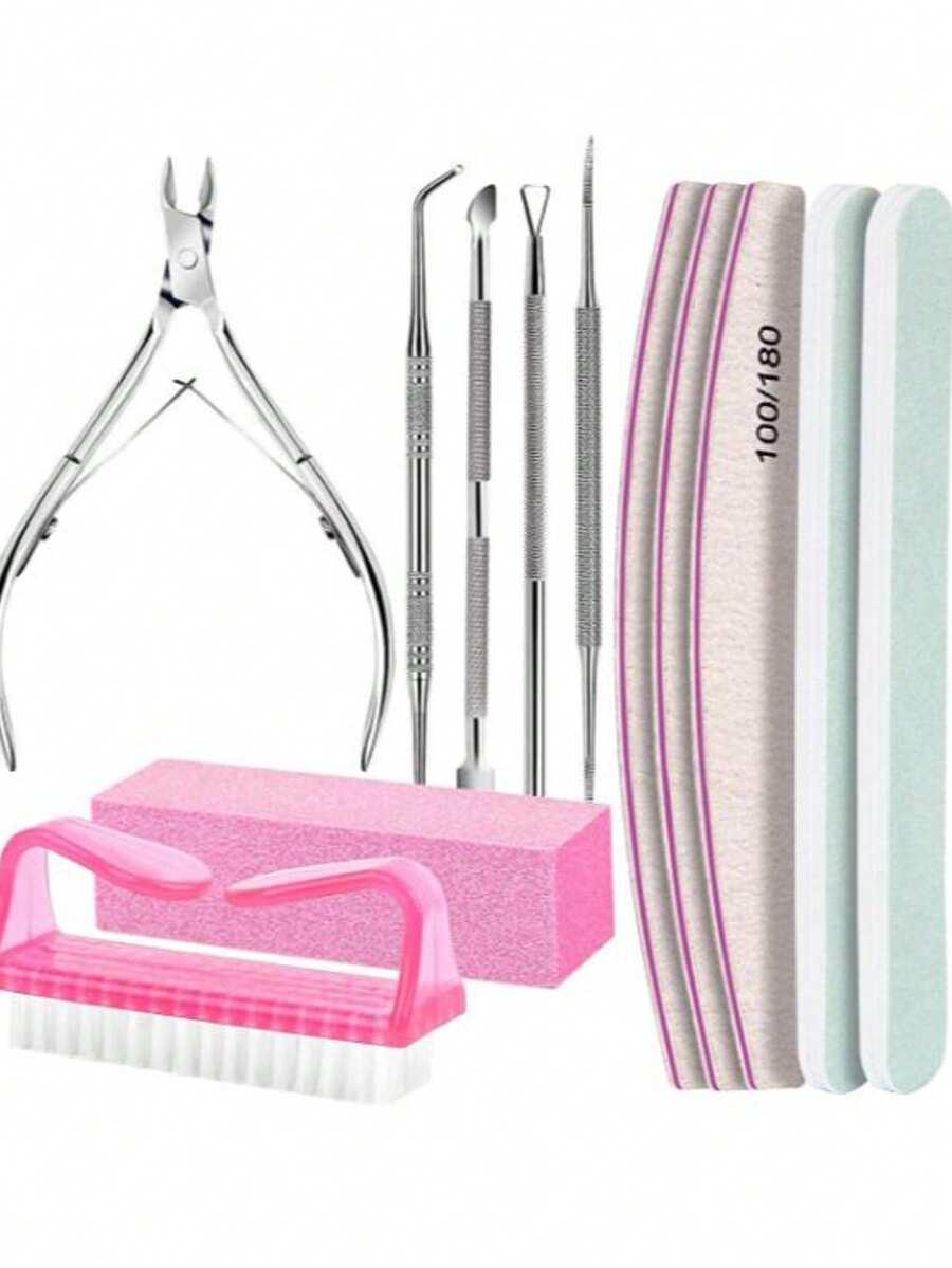 SHEIN ZESTAW MANICURE 12 SZTUK S07
