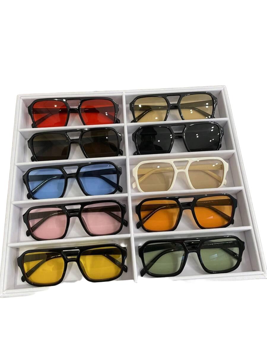 SHEIN OKULARY PRZECIWSŁONECZNE 10-PACK S07__