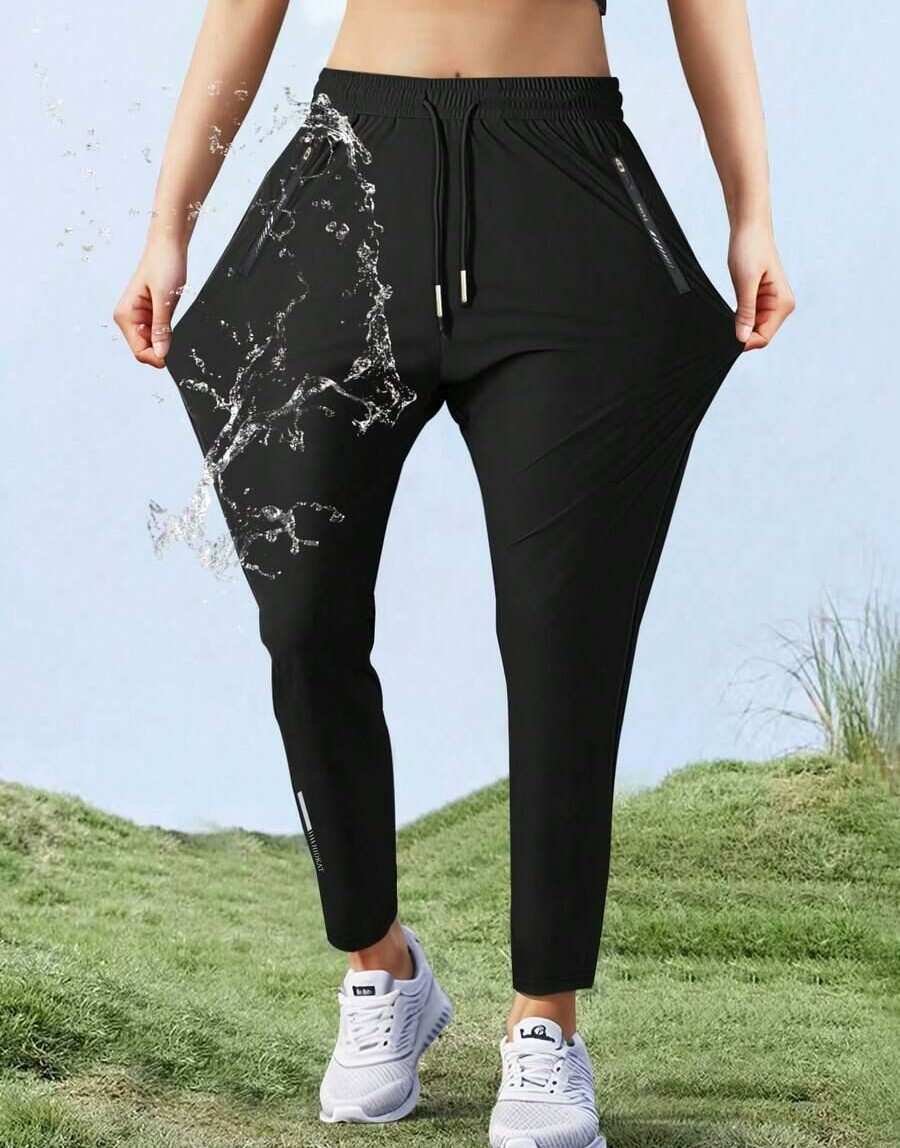 HIDKAT CZARNE SPODNIE CASUAL KIESZENIE S06__L