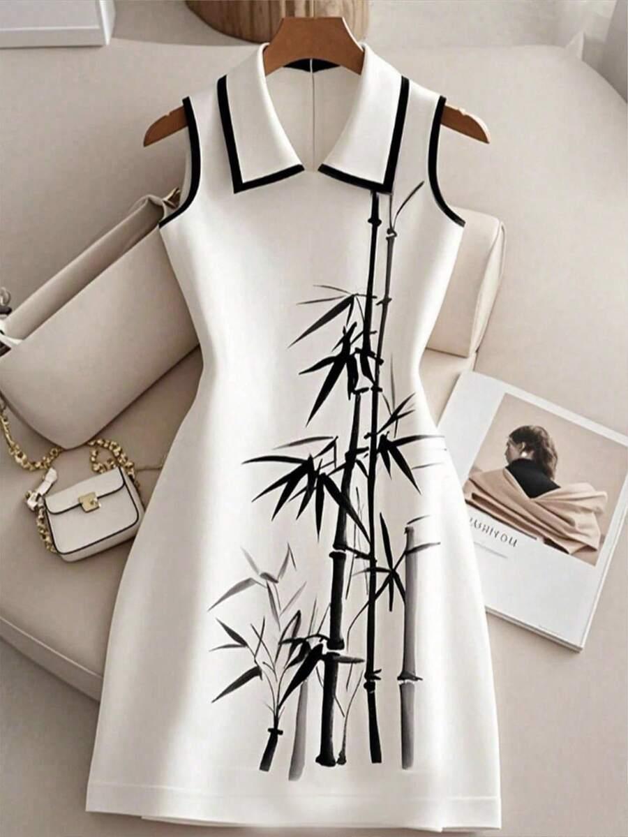 SHEIN BIAŁA MINI SUKIENKA WZÓR S06__M