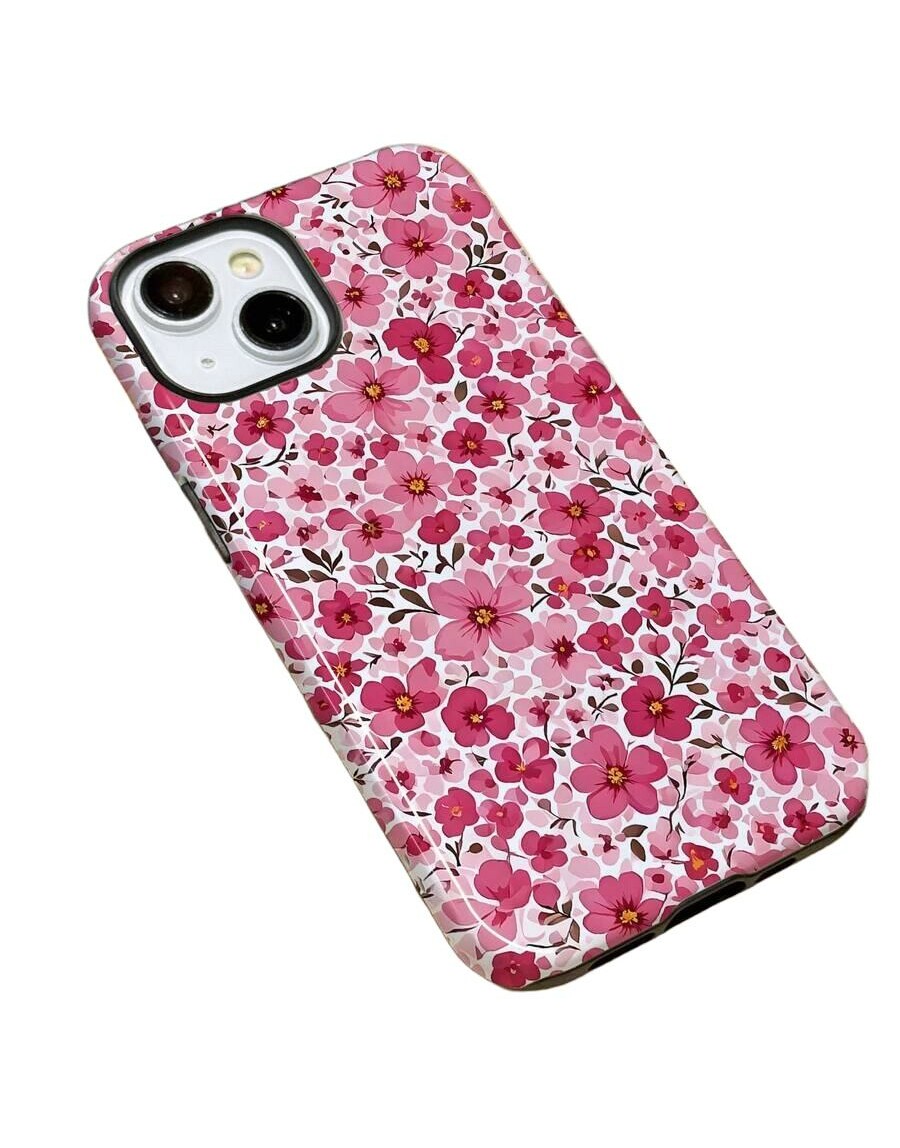 SHEIN ETUI NA TELEFON WZÓR KWIATY IPHONE 15 S07