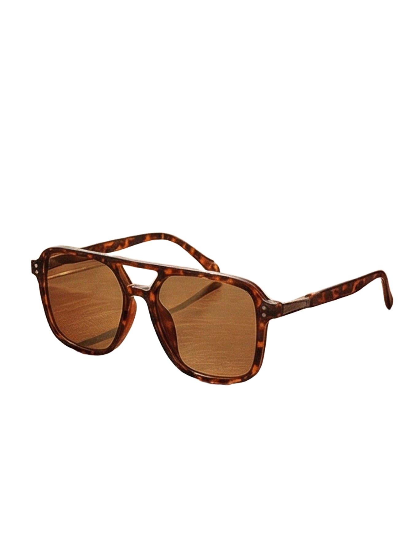 SHEIN OKULARY PRZECIWSŁONECZNE ANIMAL PRINT S07