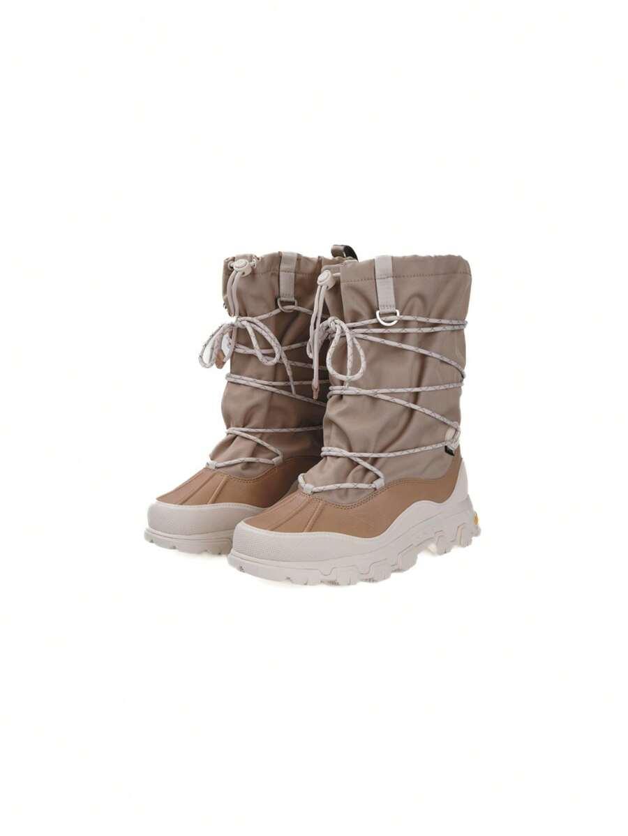 UGG BEŻOWE ŚNIEGOWCE ŚCIĄGACZ W01__38