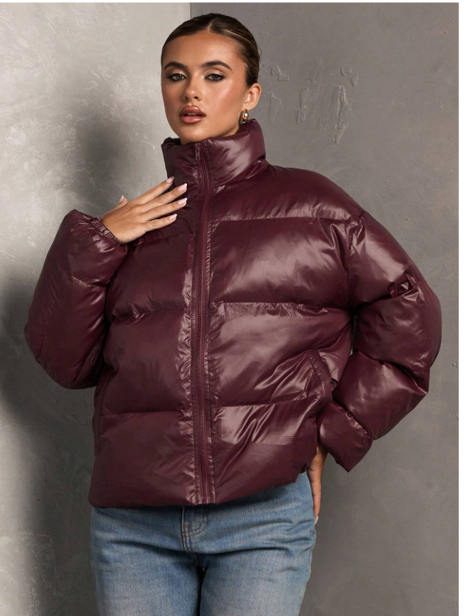 SHEIN BORDOWA PIKOWANA KURTKA W01__S