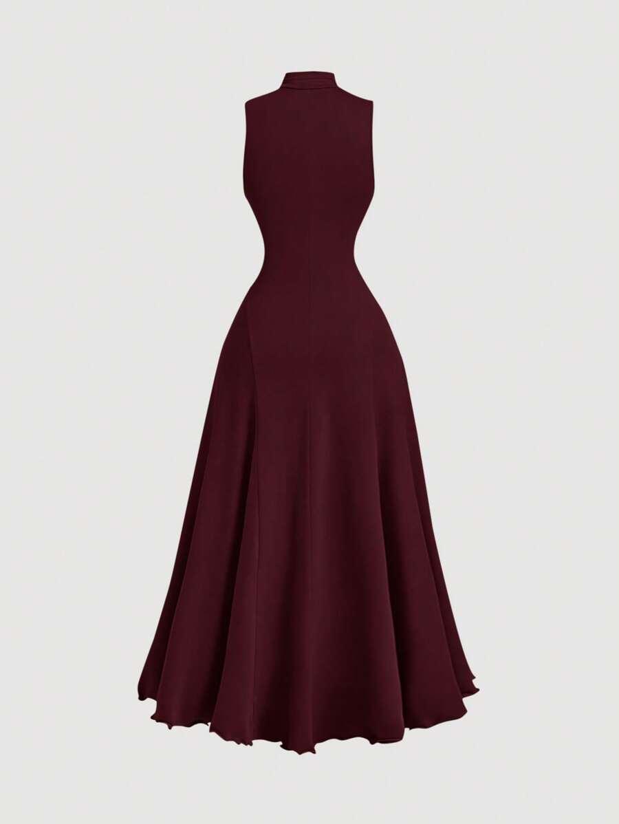 SHEIN BORDOWA SUKIENKA STÓJKA S06__XS