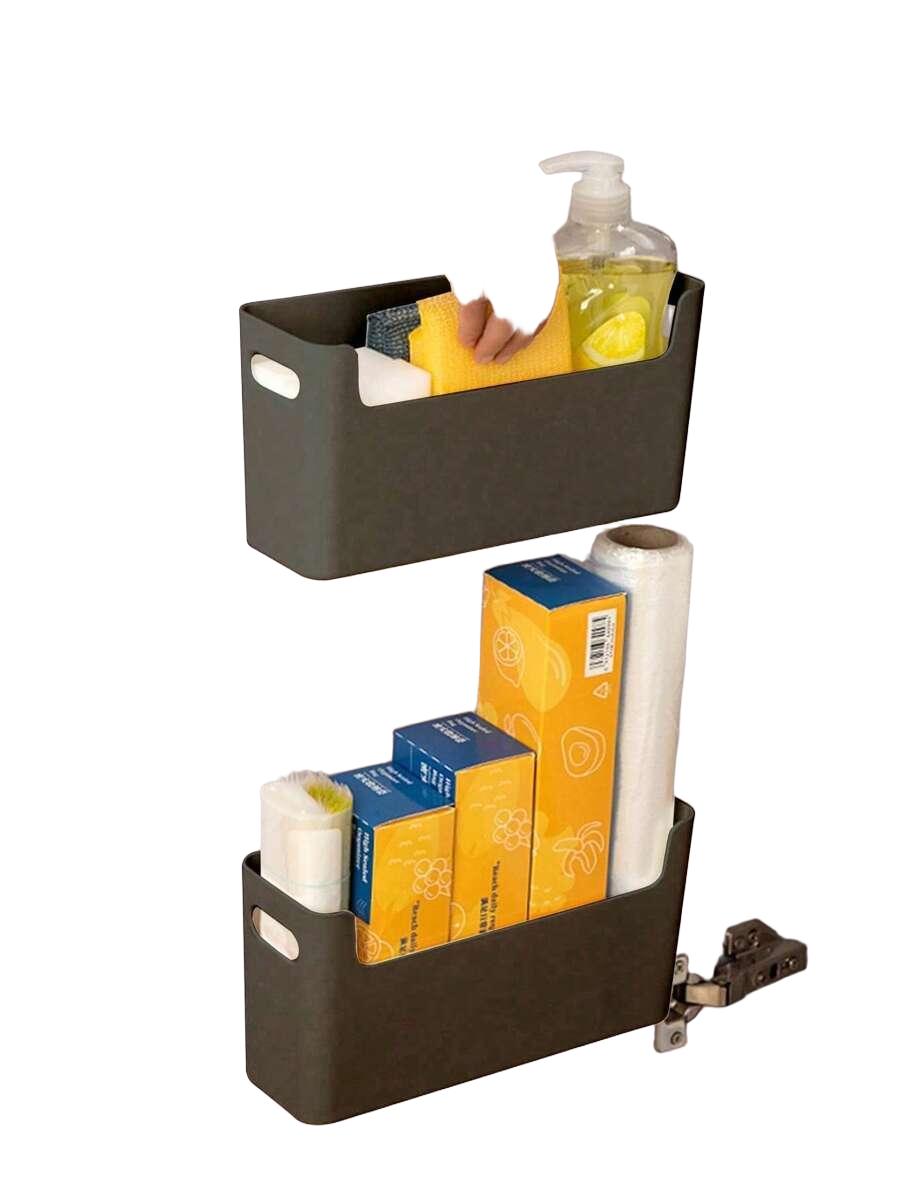SHEIN CZARNY ORGANIZER DO SZAFKI S07__25X8X9