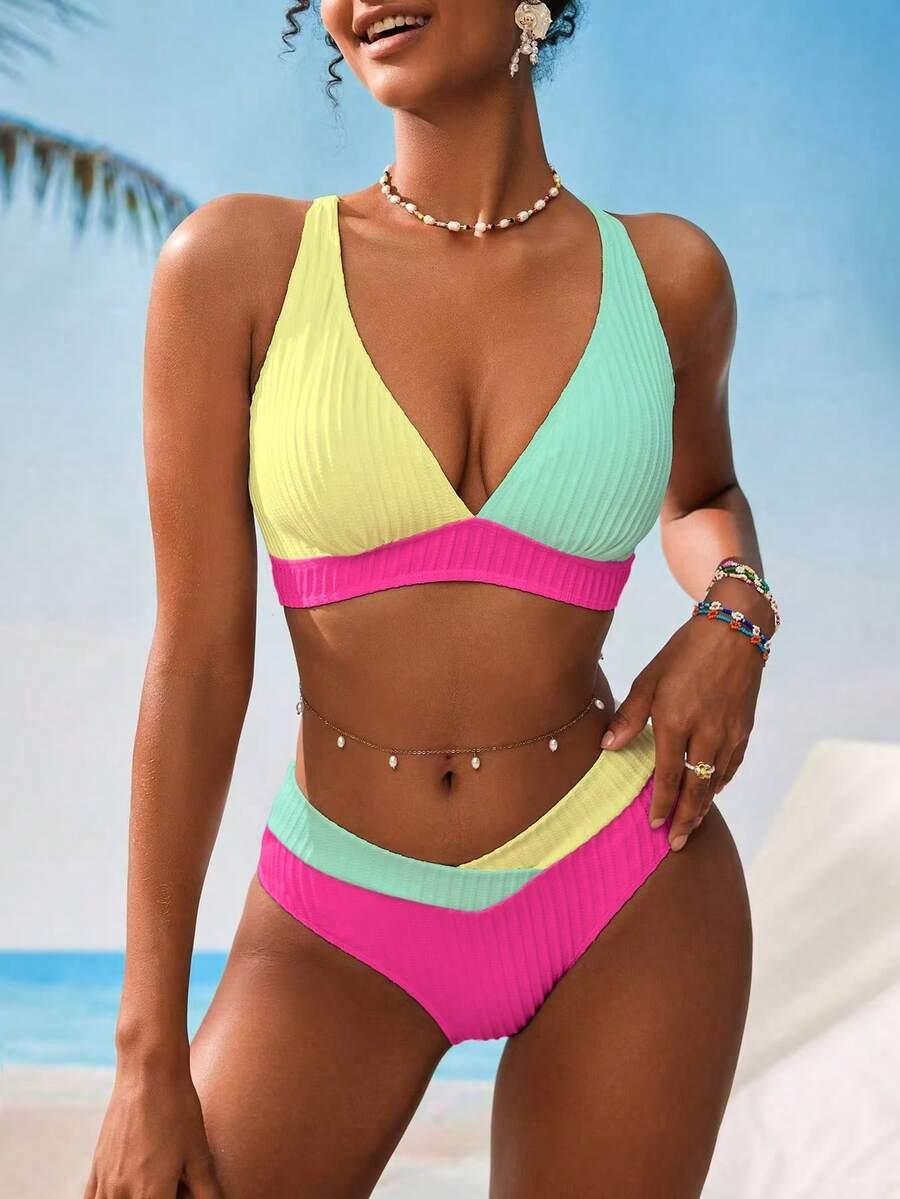 SWIM VCAY DWUCZĘŚCIOWY STRÓJ KĄPIELOWY S09__M