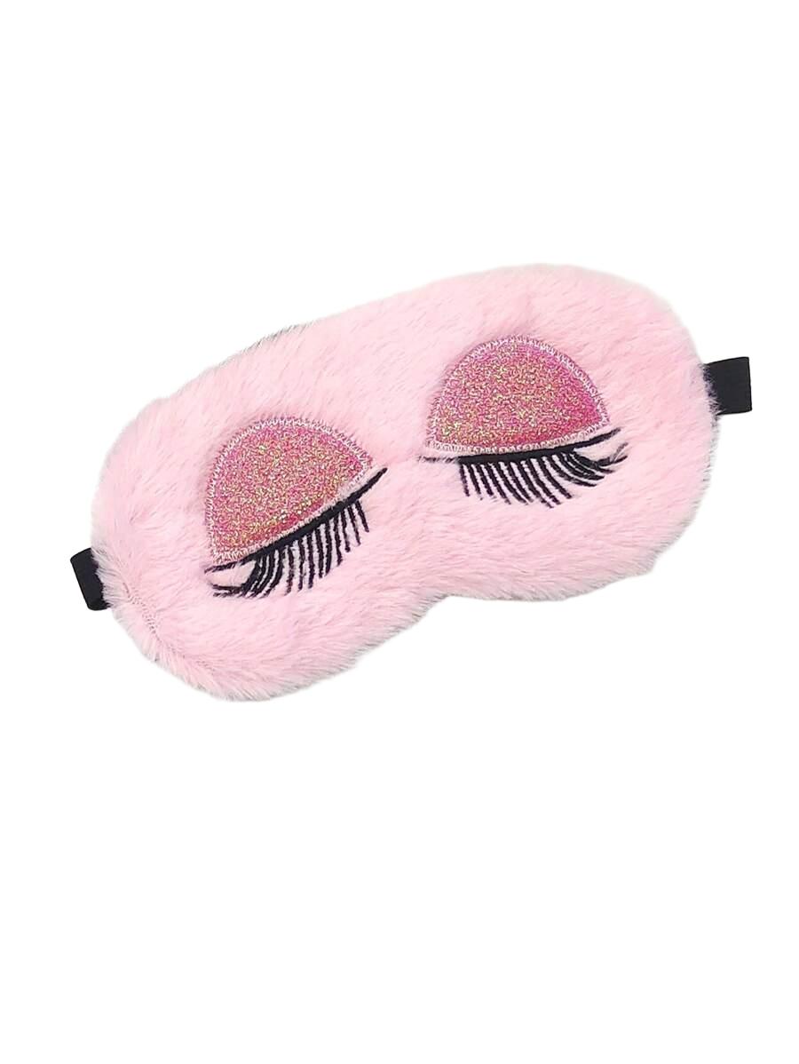 SHEIN RÓŻOWA OPASKA NA OCZY S07