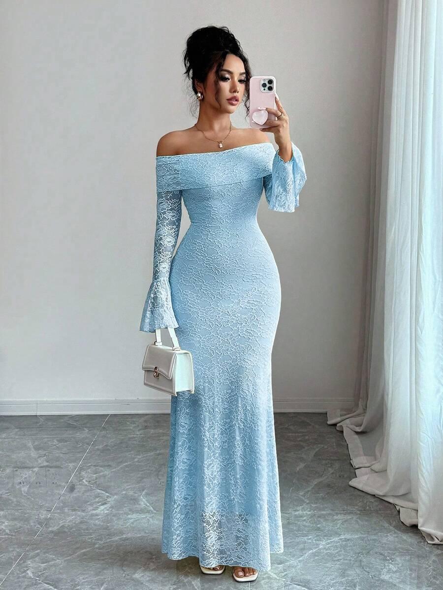 RAFFERIZA NIEBIESKA MAXI SUKIENKA S06__S