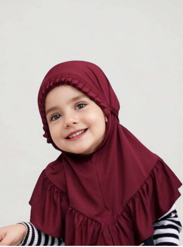 SHEIN CZERWONA CHUSTA HIDŻAB S07