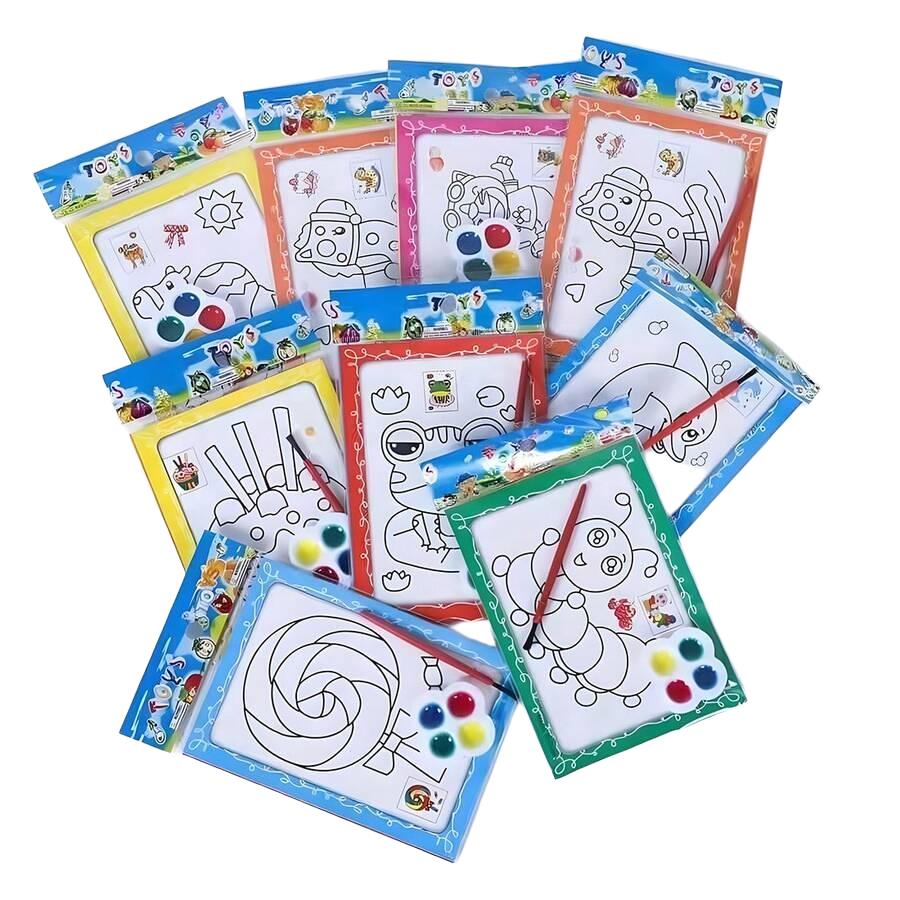 SHEIN KOLOROWANKA FARBKI AKWARELOWE ZESTAW 20-PACK S07