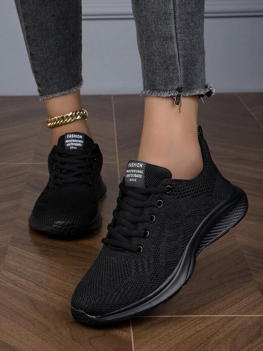 SHEIN CZARNE BUTY SPORTOWE S06__39