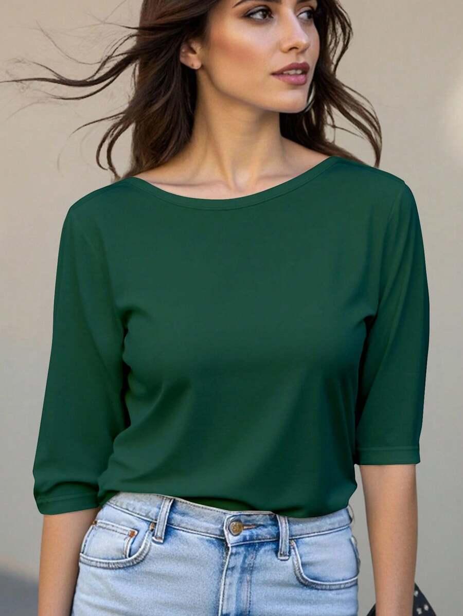 INAWLY ZIELONA BLUZKA CASUAL S06__M