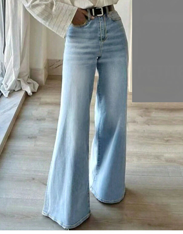 SHEIN NIEBIESKIE SPODNIE JEANS S06__S