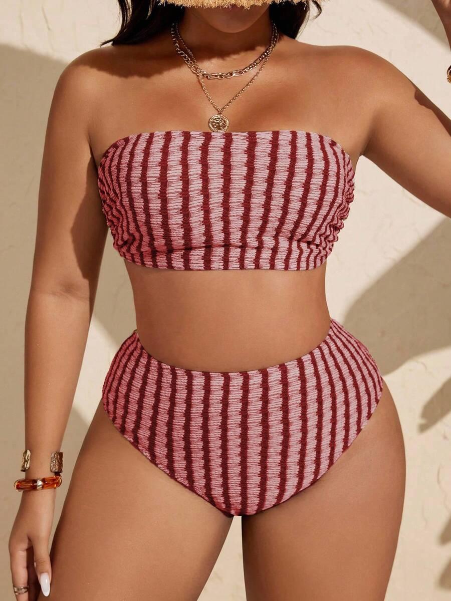 SHEIN DWUCZĘŚCIOWY STRÓJ KĄPIELOWY S09__XXL