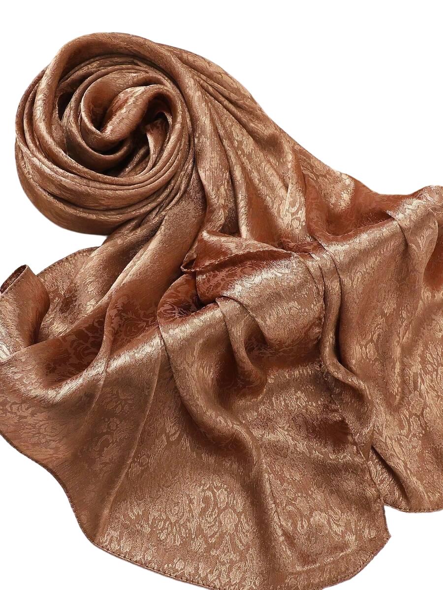 SHEIN ZŁOTY SZAL WZÓR S07__175X70