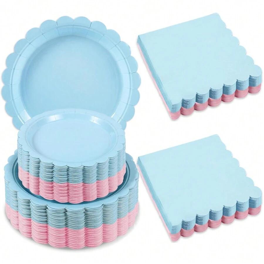 SHEIN PAPIEROWE TALERZYKI 40-PACK