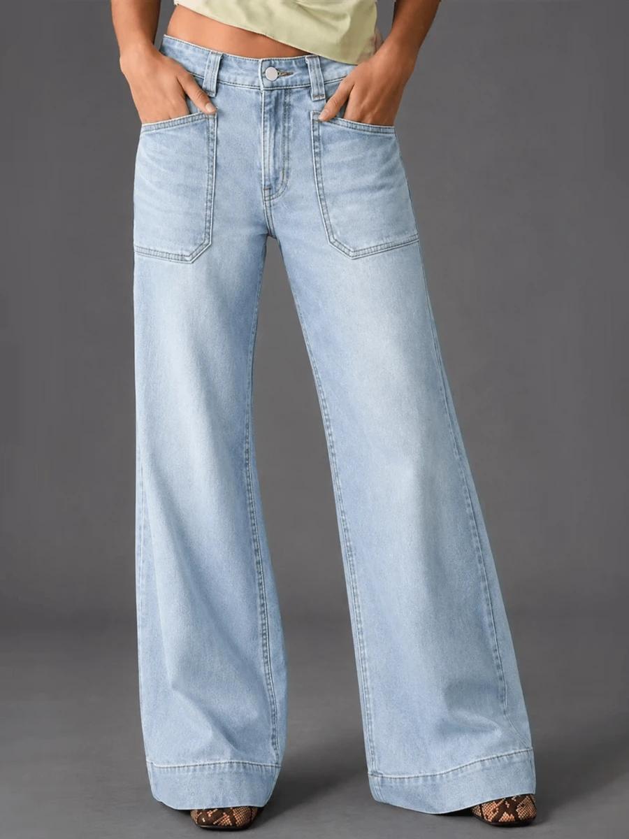 SHEIN NIEBIESKIE SPODNIE JEANS S06__XXL