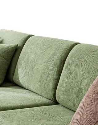 SHEIN ZIELONY POKROWIEC NA PODUSZKĘ NA GUMCE S07__5-20X60X80X65-95