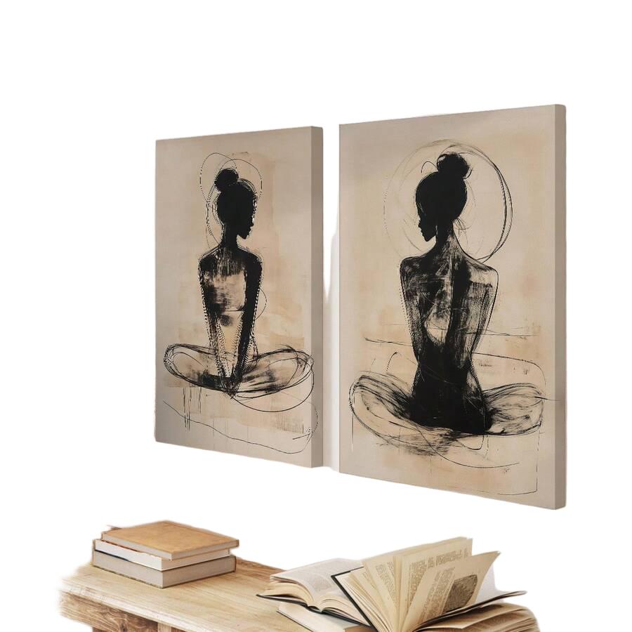 SHEIN PLAKAT ŚCIENNY 2-PACK S07__50X70CM