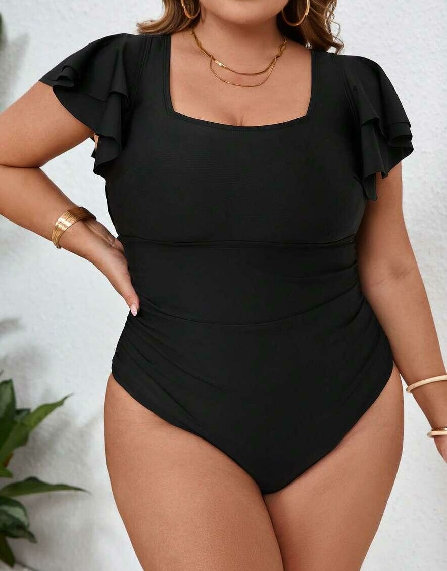 SHEIN JEDNOCZĘŚCIOWY STRÓJ KĄPIELOWY S09__54