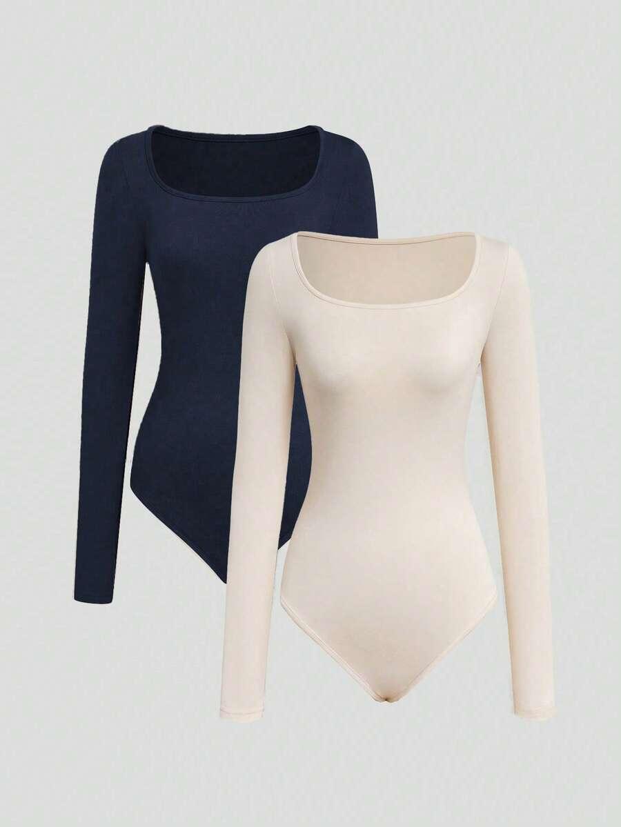 SWEETRA BODY DŁUGI RĘKAW 2-PACK S06__XS