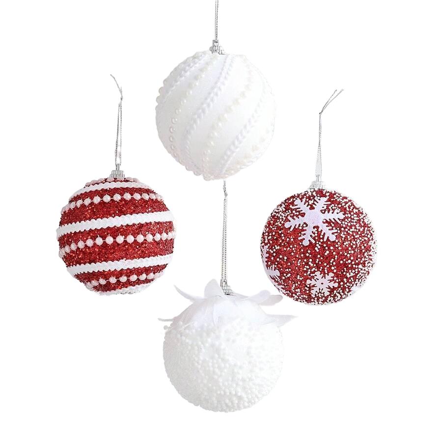 SHEIN ZDOBIONE BOMBKI 3-PACK BDD__8CM