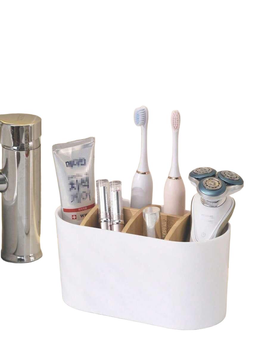 SHEIN BIAŁY ORGANIZER DO ŁAZIENKI S07__20X10X11