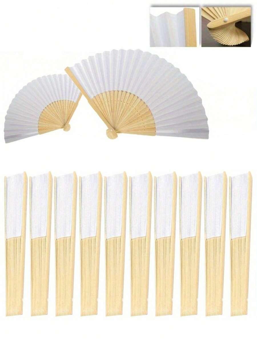 SHEIN BIAŁY WACHLARZ 5-PACK S07__38
