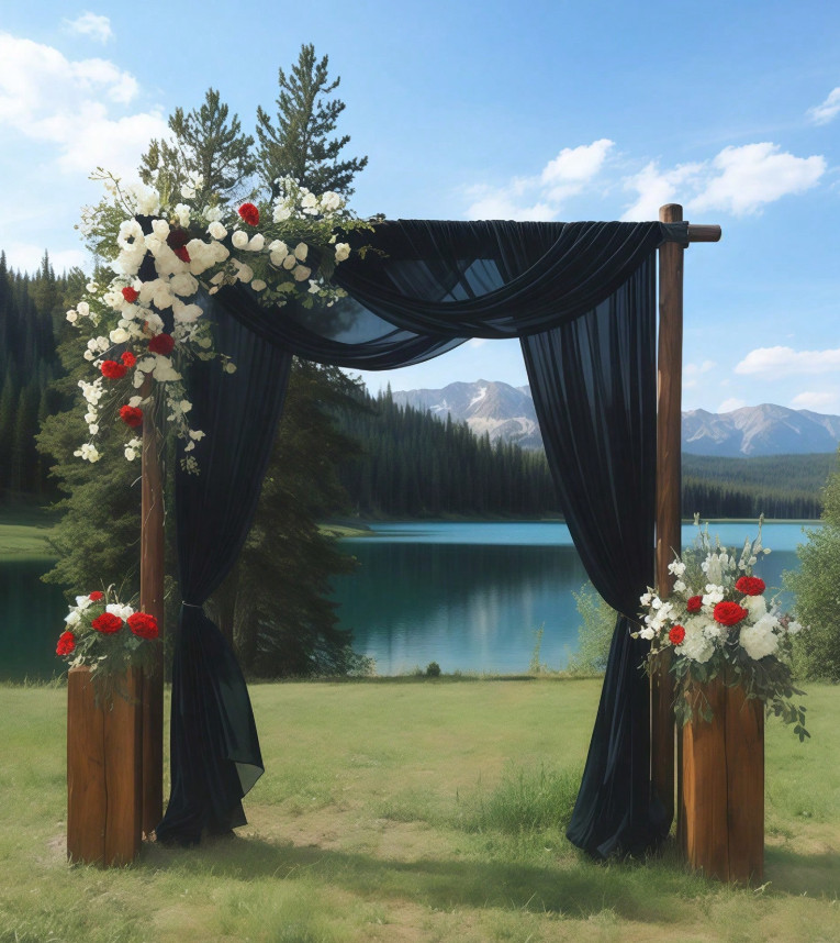 SHEIN MATERIAŁ DEKORACYJNY TIUL S07__75X800CM