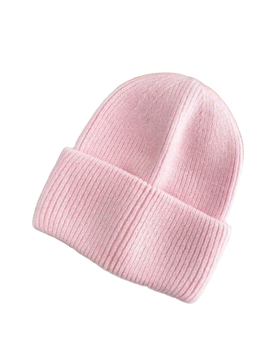 SHEIN RÓŻOWA CZAPKA ZIMOWA W01__OS