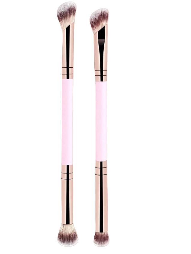 SHEIN PĘDZLE DWUSTRONNE DO MAKIJAŻU OCZU 2-PACK S07