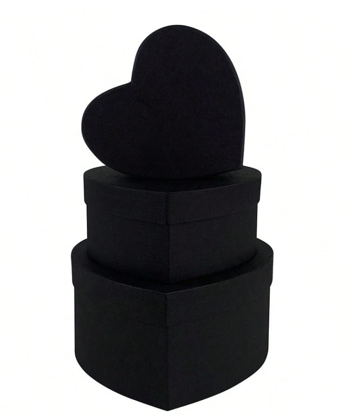 SHEIN PUDEŁKO PREZENTOWE SERCE 3-PACK S07